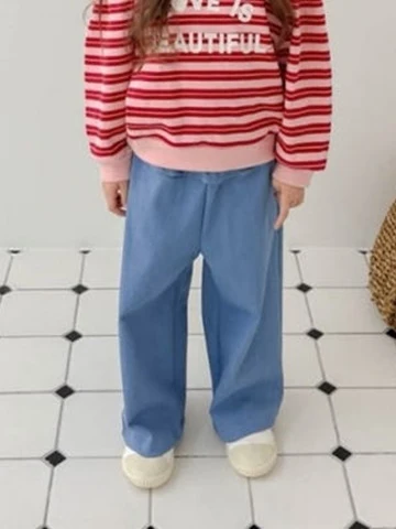 Frill Denim Pants Frill Denim Pants