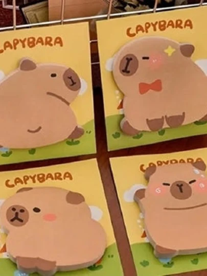 Capybara 30-piece Memo Paper Capybara 30-piece Memo Paper