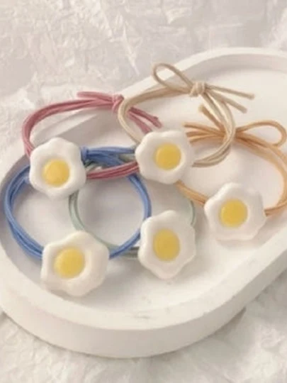 Fried Egg Hair Band