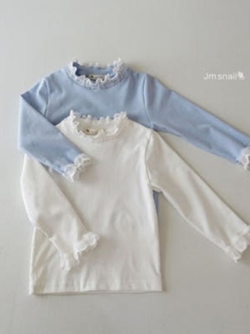 Organic Silket Lace Tee Organic Silket Lace Tee