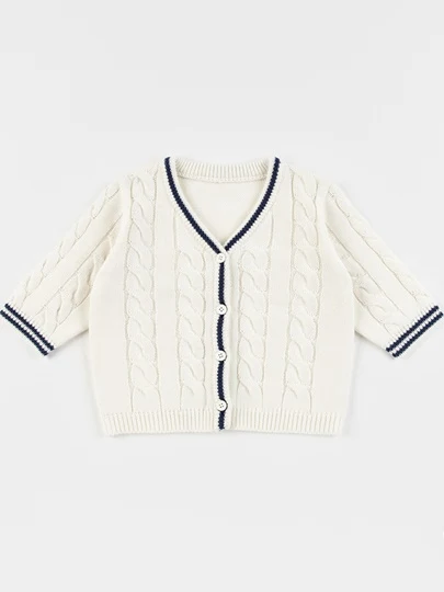 George Knitted Baby Cardigan George Knitted Baby Cardigan
