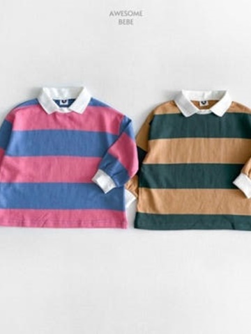 Stripe Collar Pullover Stripe Collar Pullover