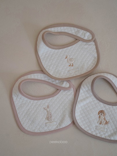 Bamboo Quilted Character Bib