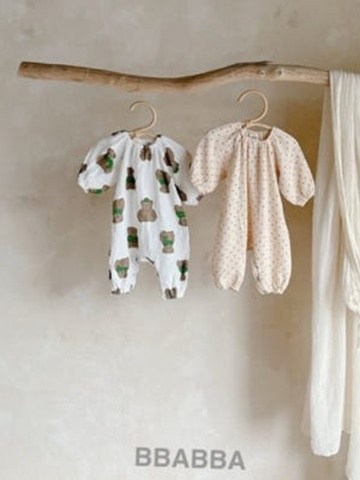 Dot Bear Long Bodysuit