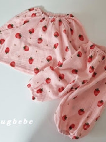 Strawberry Muslin Blouse