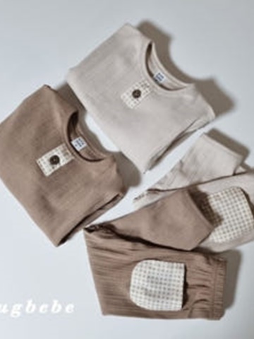 Simple Rib Top Bottom Set