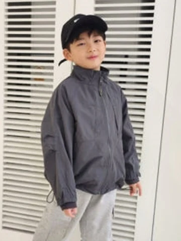 Dark Gray Wind Jacket
