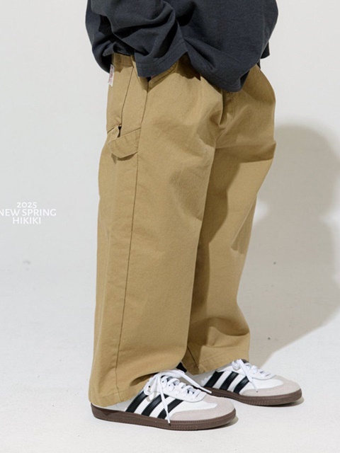 Cotton Wide Pants