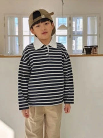 Collar Stripe Tee