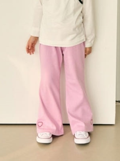 Heart Bootcut Pants