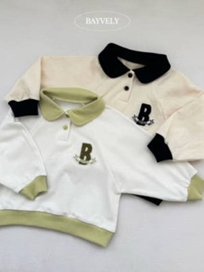 Kinder Round Raglan Collar Tee