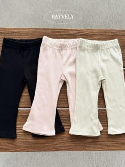Pure Ribbed Bootcut Pants Pure Ribbed Bootcut Pants