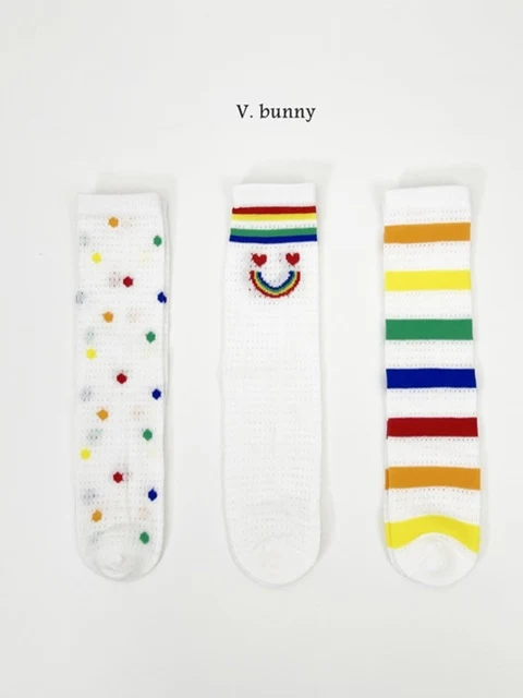 Rainbow Polka Dots Socks Set Rainbow Polka Dots Socks Set
