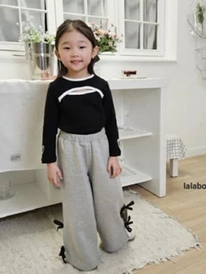 Side Slit Ribbon Pants Side Slit Ribbon Pants