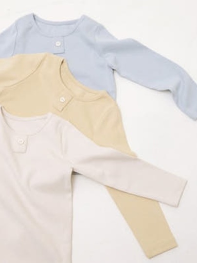 Button Soft Tee