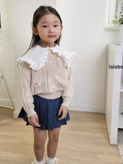 Ribbon Jacquard Cardigan