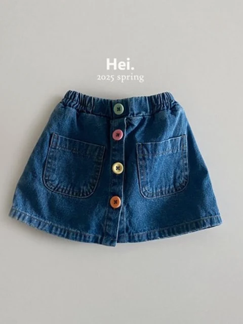 Candy Denim Skirt