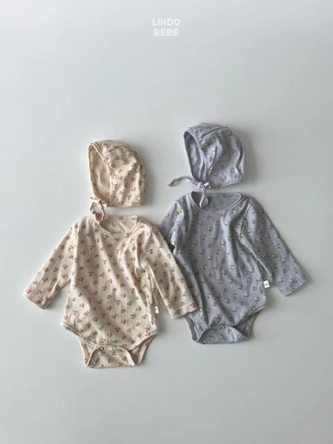 Bebe Flower Suit (Bonnet Set)