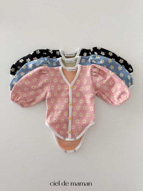 Spring Flower Bonnet Suit