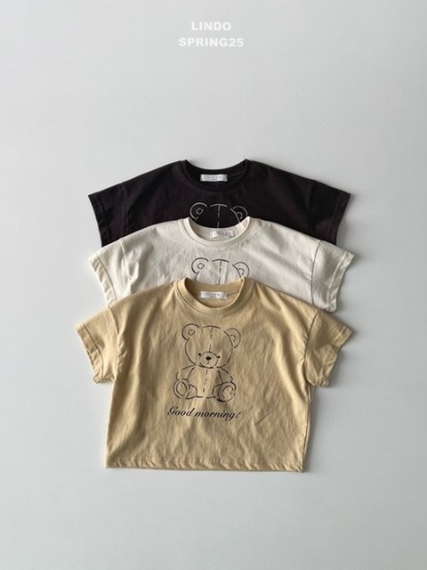 Morning Bear Short Sleeve Tee