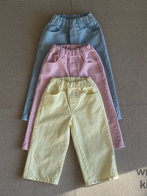 Color Denim Pants Color Denim Pants