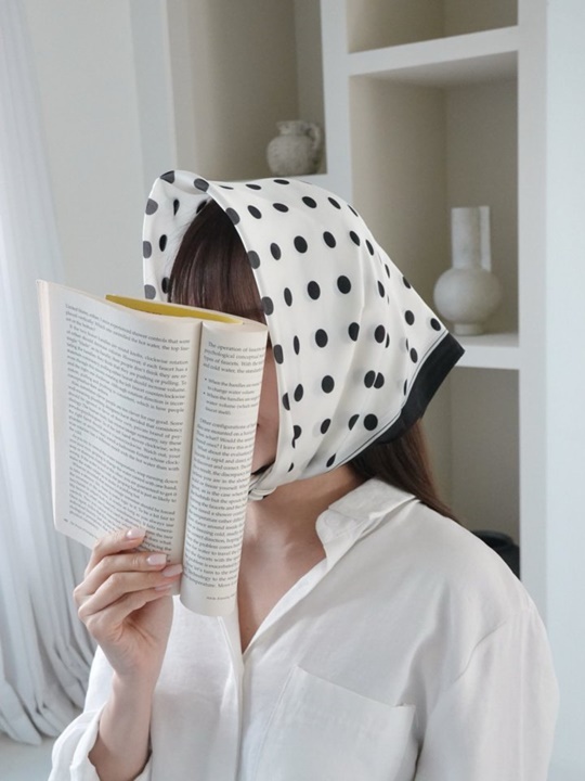 Dot Colored Hair Kerchief Dot Colored Hair Kerchief