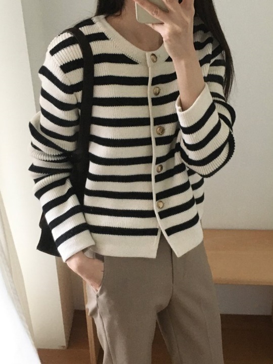 French Stripe Cardigan French Stripe Cardigan