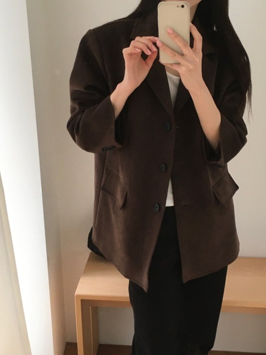 French Suede Over Jacket French Suede Over Jacket