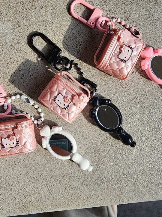 Cat Pinkbag Mini Keyring Cat Pinkbag Mini Keyring