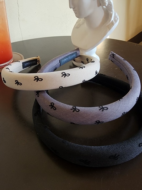 Ribbon Print Volume Hairband Ribbon Print Volume Hairband