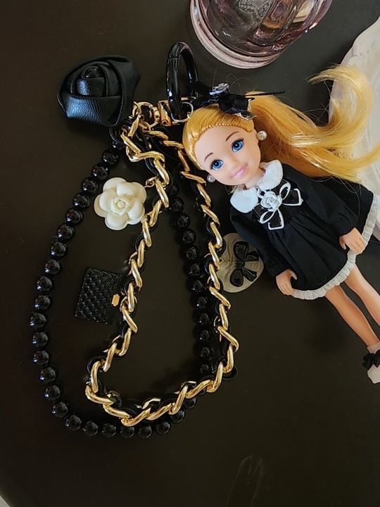 Coco Chain Strap Keyring