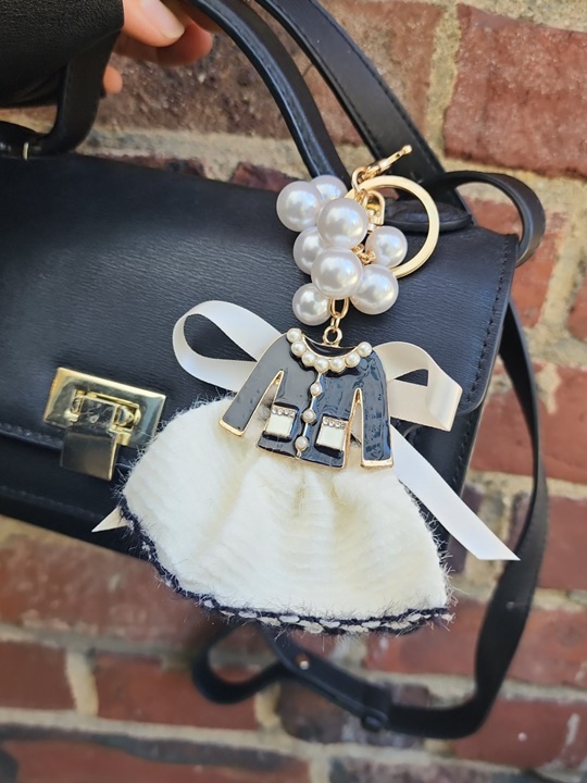 Coco Dress Doll Keyring