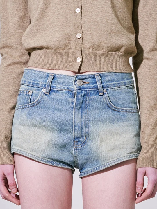 High Waist Denim Shorts High Waist Denim Shorts