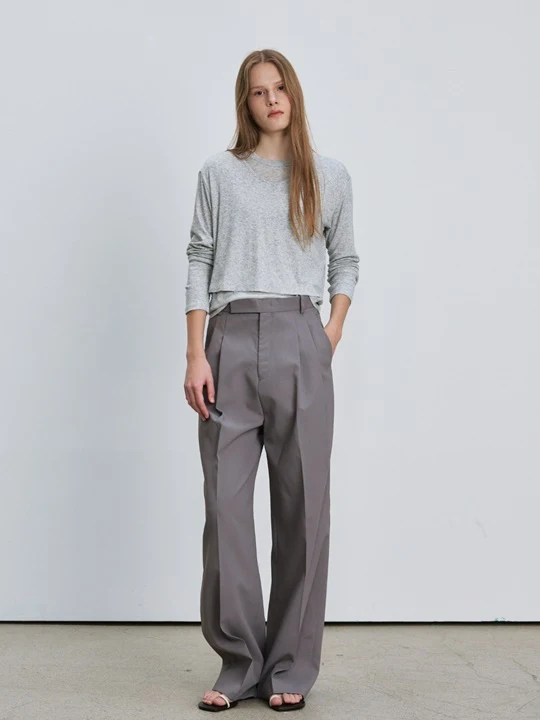V-neck Layered Tee