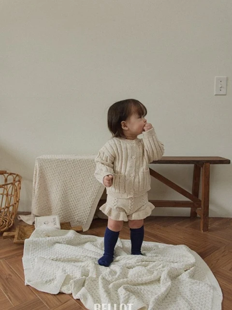 Bebe Nep Ribbed Cardigan Bebe Nep Ribbed Cardigan