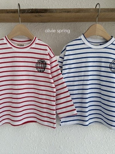 Cream Stripe Tee Cream Stripe Tee