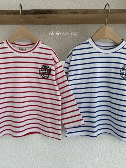 (Junior)Cream Stripe Tee (Junior)Cream Stripe Tee