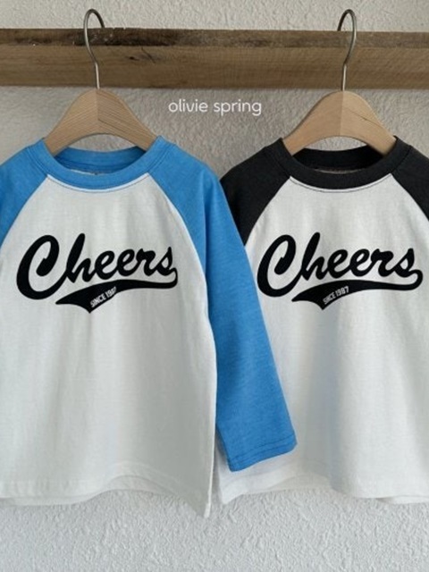 (Junior)Cheers Raglan Tee (Junior)Cheers Raglan Tee