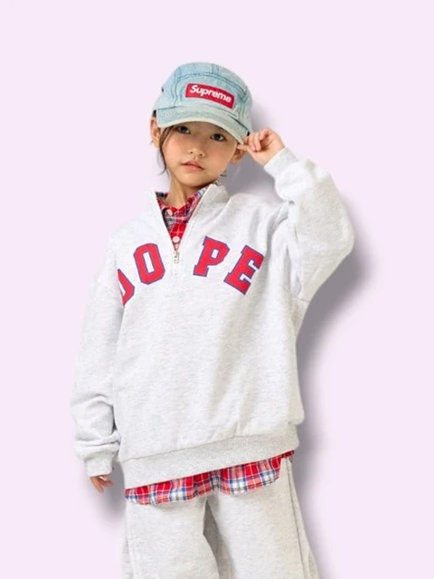 Half Zip-Up Sweatshirts