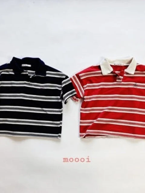 Collar Stripe Tee (Junior) Collar Stripe Tee (Junior)