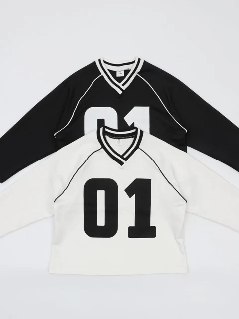 Number Raglan Tee Number Raglan Tee