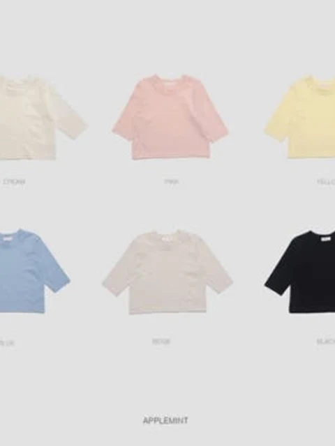Plain Round Tee (Junior) Plain Round Tee (Junior)