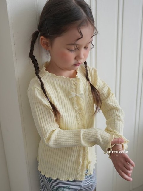 Rib Ribbon Cardigan