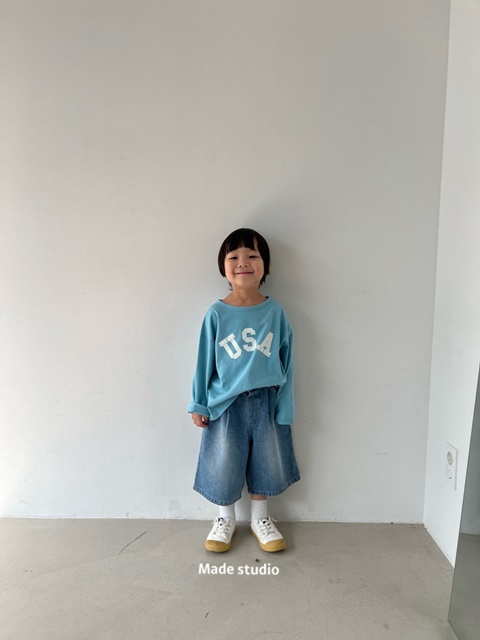 Blue Half Pants
