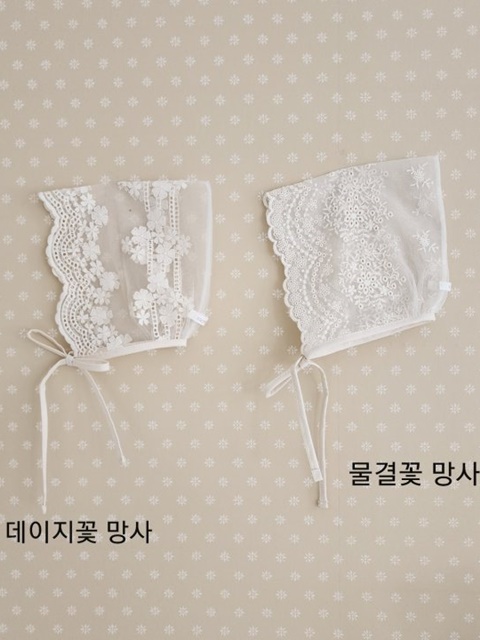 Mesh Lace Bonnet