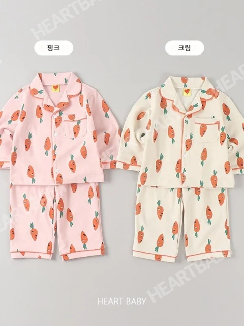 Carrot Pajama Set