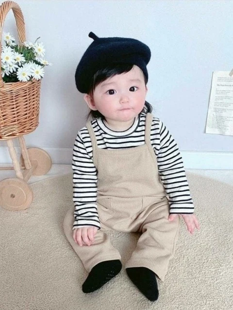 Ribbed Overalls