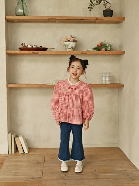 Embroidered Cancan Blouse