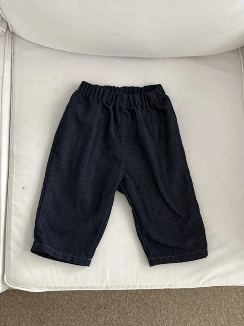 Easy Denim Pants