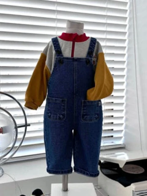 Denim Overalls